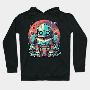 Chibi Mech Bot Hoodie